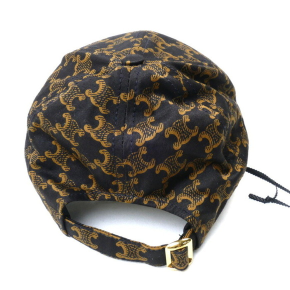 CELINE Triomphe Cap in Brown 2AUA1731O.19MA.M - Picture 3 of 6